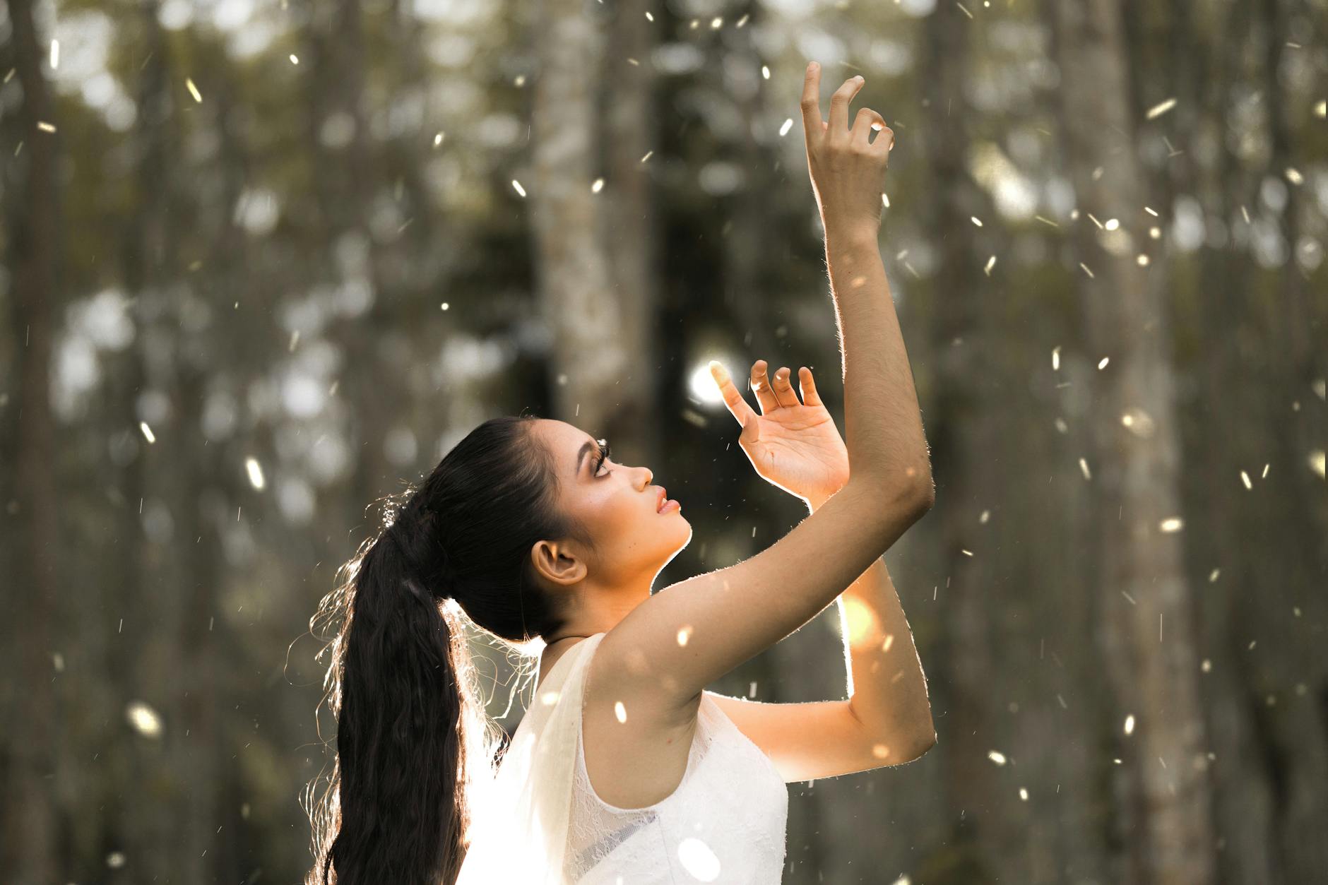 Woman at a threshold moment representing the personal authority and change energy of angel number 1151